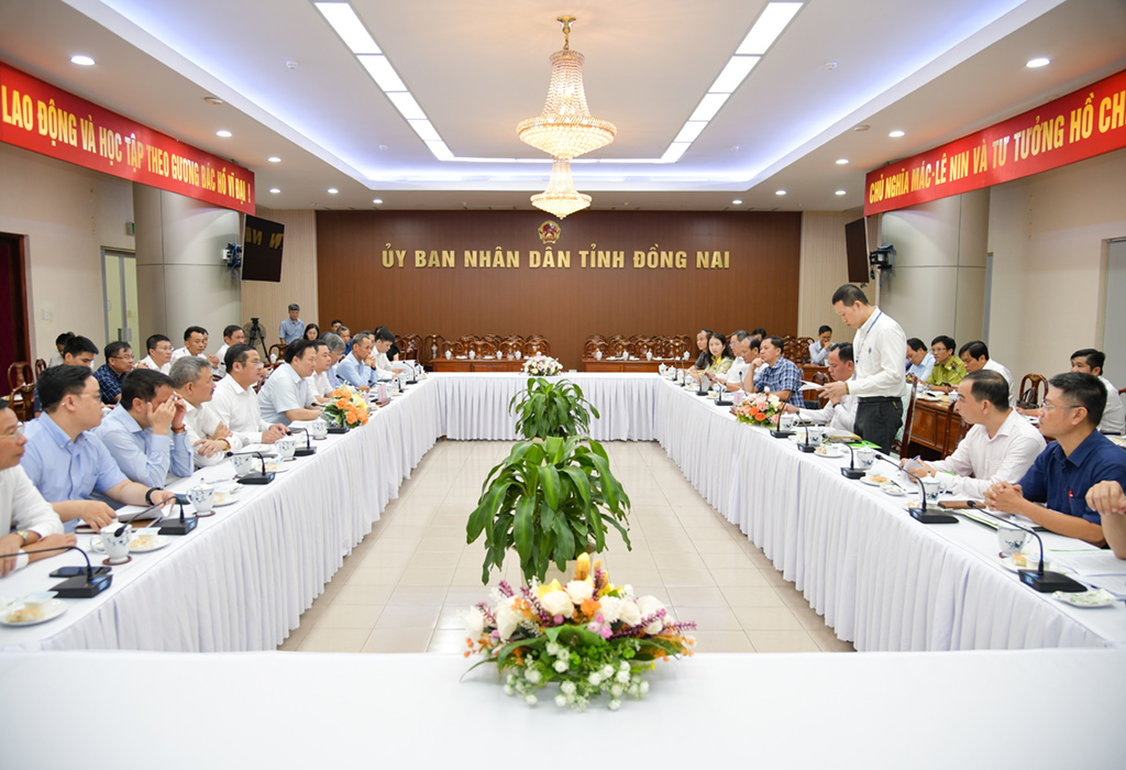 Đoàn công tác của Ủy ban Quản lý vốn nhà nước tại doanh nghiệp làm việc với UBND tỉnh Đồng Nai